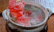 飛騨牛の牛しゃぶ 