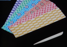 菓子楊枝の袋折り